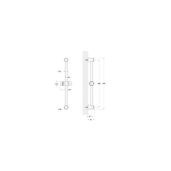 Βέργα Ντους Με Τηλέφωνο της Ιταλικής εταιρίας Sphera 